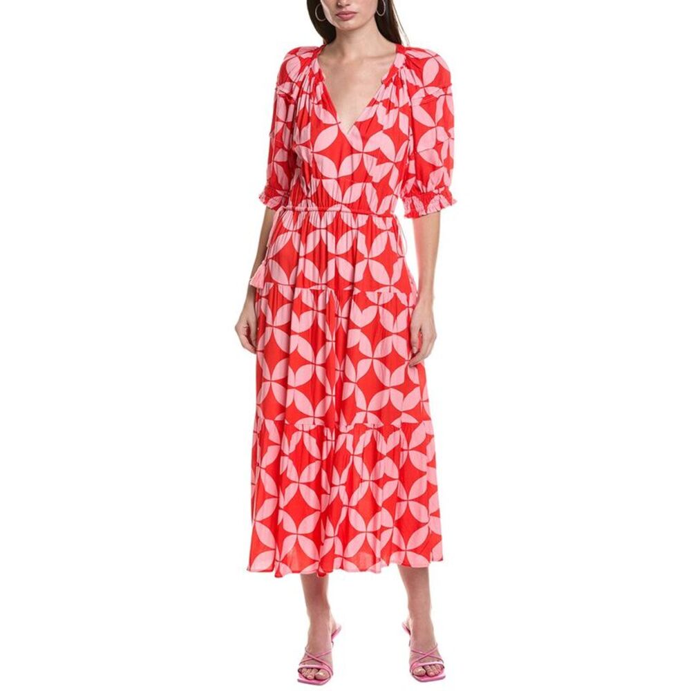 Area Stars Womens  Side Tie Dress, White